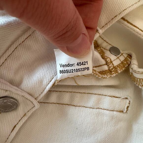 Pacsun X Playboy High Waist Cut-Out Slim Jeans Size 27 White Bunny Streetwear - Picture 11 of 12